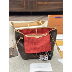 LV Neverfull Medium Shopping Bag