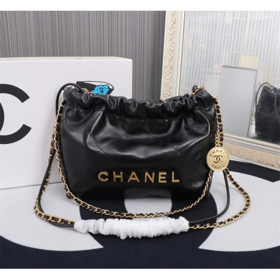 Chanel Small New Horizontal 22 Bag Shopping Tote