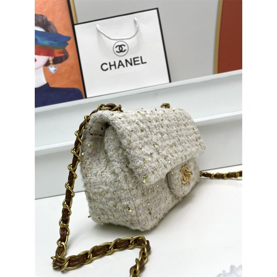 Chanel Classic Flap Tweed Collection (Small Size)