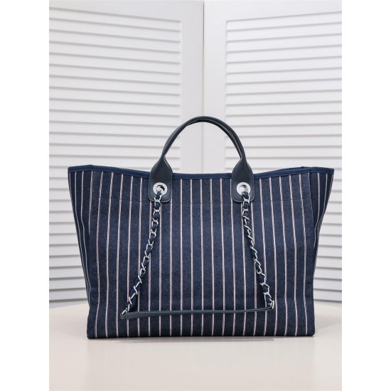 Chanel Beach Tote Denim Bag