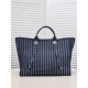 Chanel Beach Tote Denim Bag