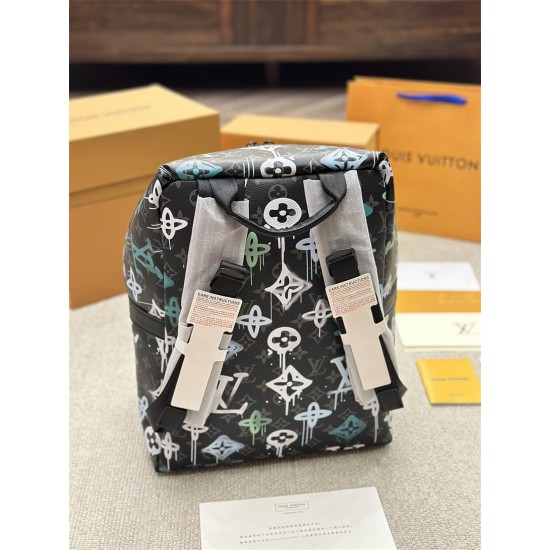 LV Men's Discovery Monogram Backpack