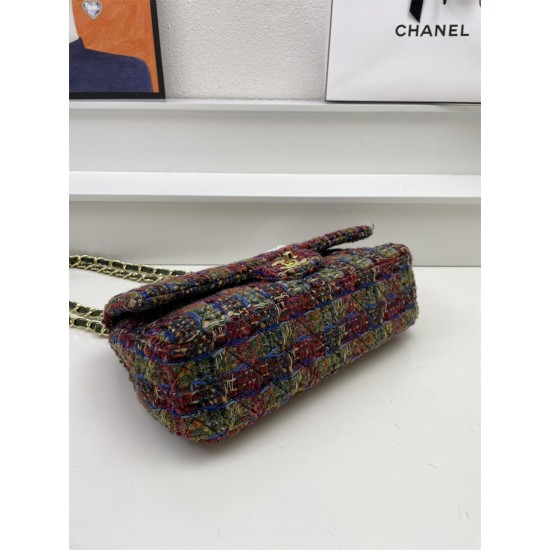 Chanel Tweed Wool Bag