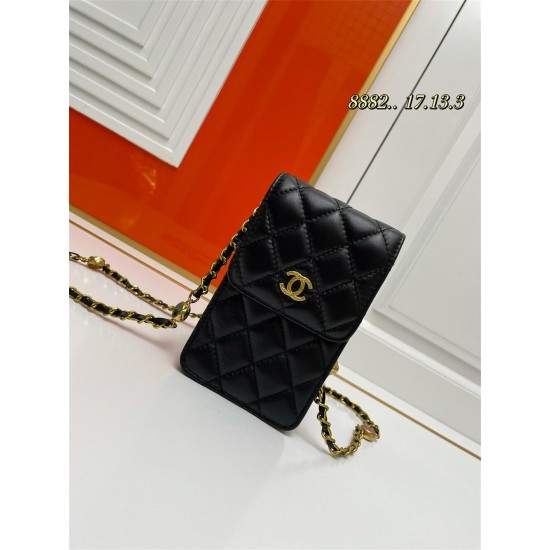 Chanel New Style Versatile Single Shoulder Crossbody Bag Mobile Phone Bag